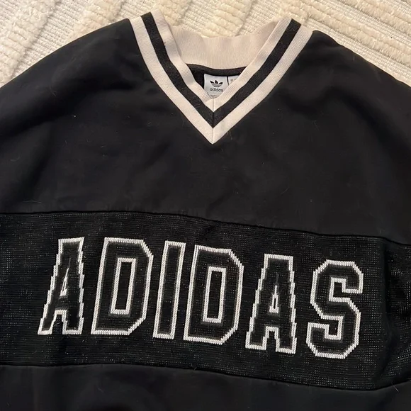 Adidas V-neck knit sweatshirt - Picture 3 of 3